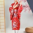 thumbnail image 2 of Odeerbi Pajama Sets For Boys Girls Fashion Kimono Tradition Improved Printing Cardigan Robe Wear Kimono Set20, 2 of 5