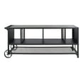 thumbnail image 3 of Furniture of America Asher TV Stand for TVs up to 76", Gray, 3 of 8