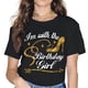 thumbnail image 1 of Playera de Cumpleaños para Mujer con Frase "I'm With The Birthday Girl" - Regalo para el Squad de Fiesta, 1 of 5