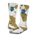 thumbnail image 3 of ISlide Kansas City Royals Three-Pack Lifestyle Crew Socks Set, 3 of 4