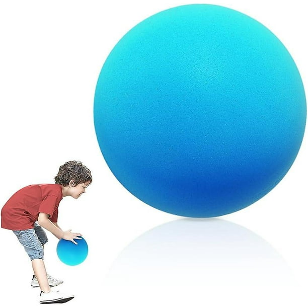 Mute Ball for Kids, Uncoated High Density Foam Ball, Indoor Training Ball,  Soft, Flexible, Lightweight and Easy to Grip Foam Basketball for Teens Men  : : Toys