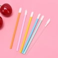 thumbnail image 6 of 50pcs Disposable Lip Brush Cosmetic Lipstick Gloss Wands Applicator Make Up Tool, 6 of 10