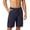 Navy, variant on Besolor Cargo Shorts for Men Wide Leg Elastic Waisted Drawstring Lightweight Outdoor Casual Workout Running Shorts with Pockets(X-Large,Navy)