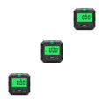 thumbnail image 1 of kurtrusly Digital Level Box Protractor LCD 490° Levels Gauge Bevel Gauges High Precision Backlight Universal Angle Protractors Black/Type 2 3Set, 1 of 6