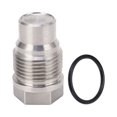 thumbnail image 1 of Tapón de válvula de inyector de combustible 113073001, válvula de tapón de riel de combustible, reemplazo a prueba de óxido de acero inoxidable para Chevy 6.6L 2004,5-2010, 1 of 5