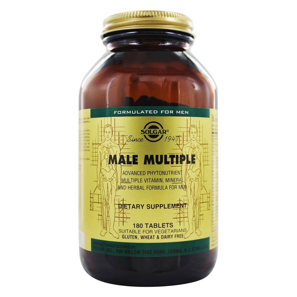 Solgar male multiple таблетки инструкция