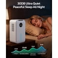 thumbnail image 2 of OHHANI Dehumidifier 85 oz Large Capacity, 500 sq.ft. Touch Control, Timer and Auto Shut-Off, Suitable for Bedrooms Basements and Garages, 2 of 8
