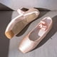 thumbnail image 2 of Zapatillas de ballet para s, zapatillas de ballet de punta satinada, zapatillas de con correa para bailar, rendimiento, entrenamiento , 41, 2 of 8