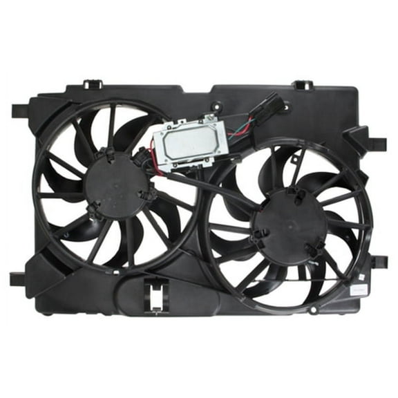 Four Seasons 76286 Dual Radiator and Condenser Fan Assembly Fits select: 2010-2012 LINCOLN MKZ, 2010-2012 FORD FUSION