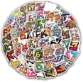 thumbnail image 5 of DIY Guitar Notebook And Suitcase Decoration With 55 Cartoon 6 7 Popular Digital Stickers, 5 of 5