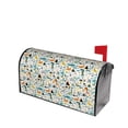thumbnail image 2 of Bingfone Cartoon Dinosaur Magnetic Mailbox Cover Standard Size for Garden Yard Outdoor Decorations-21x18 in, 2 of 7