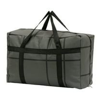 Unique Bargains 1 Pack Clothes Storage Foldable Storage Bags Black 21.5*9*14in