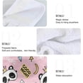 thumbnail image 5 of SKYSONIC Panda Bear with Crown and Cute White Cat 2Pcs Kitchen Hanging Towel Set Hand Towels with Hanging Loop, Absorbent Hand Towel Soft Thick Dish Cloth Dry Towel for Kitchen Bathroom, 12"x17", 5 of 6