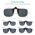 thumbnail image 2 of Gafas de Sol Polarizadas WANGLY Clip y Levantables Unisex Gris/Amarillo, 2 of 5