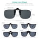 thumbnail image 2 of Gafas de Sol Polarizadas WANGLY Clip y Levantables Unisex Gris/Amarillo, 2 of 5