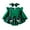 Green, variant on Infant Christmas Dresses for Girls Long Sleeve Crew Neck A-Line Winter Outfits Romper Christmas Outfits 0-3 Months Girls Dresses