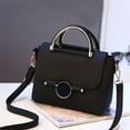 thumbnail image 1 of LHSHID High Quality Metal Short Handle Shoulder Bags for Women Handbags Medium Women Messenger bag Tote Briefcase bolsa feminina, 1 of 6