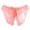 Orange, variant on XFLWAM Women Sheer Lace Panties Open Sexy Panties G-string Underwear Tangas Soft Thongs Lingerie Mint Green M