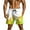 Yellow, variant on Rebajas de hoy DDAPJ pyju Men's Hawaiian Beach Shorts Novelty Swim Trunks Drawstring Elastic Waist Board Shorts Cool Graphic Shorts with Pockets Green M