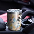 thumbnail image 4 of 30oz Corgi Dog and Flower Florals Tumblers Stainless Steel Tumbler with Lid and Straw,Vacuum Insulated Double Wall Travel Tumbler Cups Mug with Cleaning Brush for Coffee,Tea, 4 of 7