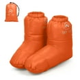 thumbnail image 1 of Botines de plumón Zapatillas de camping Zapatillas de plumón de pato cálidas para el invierno Botas, 1 of 8