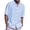 Sky Blue, variant on Mens Casual Short Sleeve Lightweight Beach Loose Fit Summer Tops