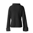 thumbnail image 2 of Vedolay Women's Sweaters Womens 2023 Long Sleeve Neck Oversized Pullover Knit Sweater,Black S, 2 of 4