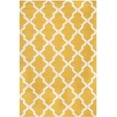 thumbnail image 3 of SAFAVIEH Cambridge Liam Geometric Wool Area Rug, Gold/Ivory, 6' x 9', 3 of 12