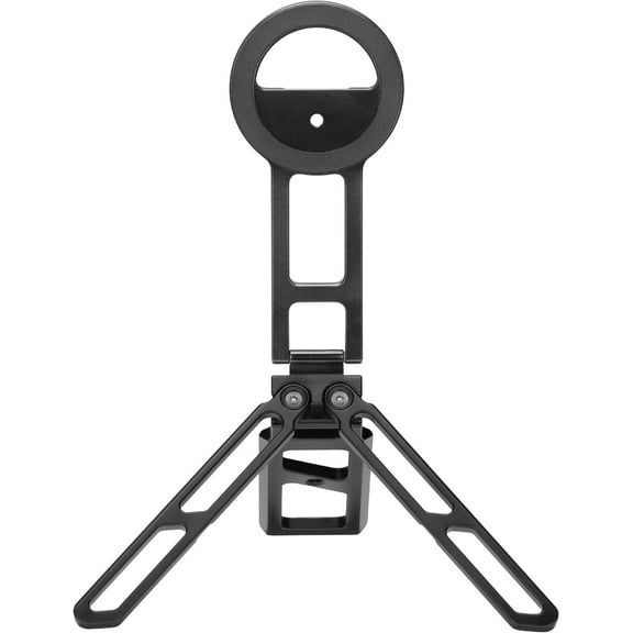 FANAUE Magnetic Phone Tripod - Foldable, Adjustable & Magsafe-Compatible with Cold Shoe Mount, Arca-Swiss Base & 1/4" Screw (Portable for Vlogging/Filming)
