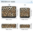 thumbnail image 3 of 2 Car Seat Belt Covers S Size 6.5*6.5 Inches Car Seat Belt Shoulder Pad Backpack Shoulder Pad Stroller Belt Cover Leopard Print, 3 of 8