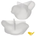 thumbnail image 4 of Shisuyan Moule à Lancer pour Oiseaux 4 Pcs Blanc 1.9x1.3x0.8in, 4 of 9