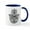 White/Navy Inside, variant on CafePress - The Hamsa Hand Mugs - 11 oz Ceramic Mug - Novelty Coffee Tea Cup