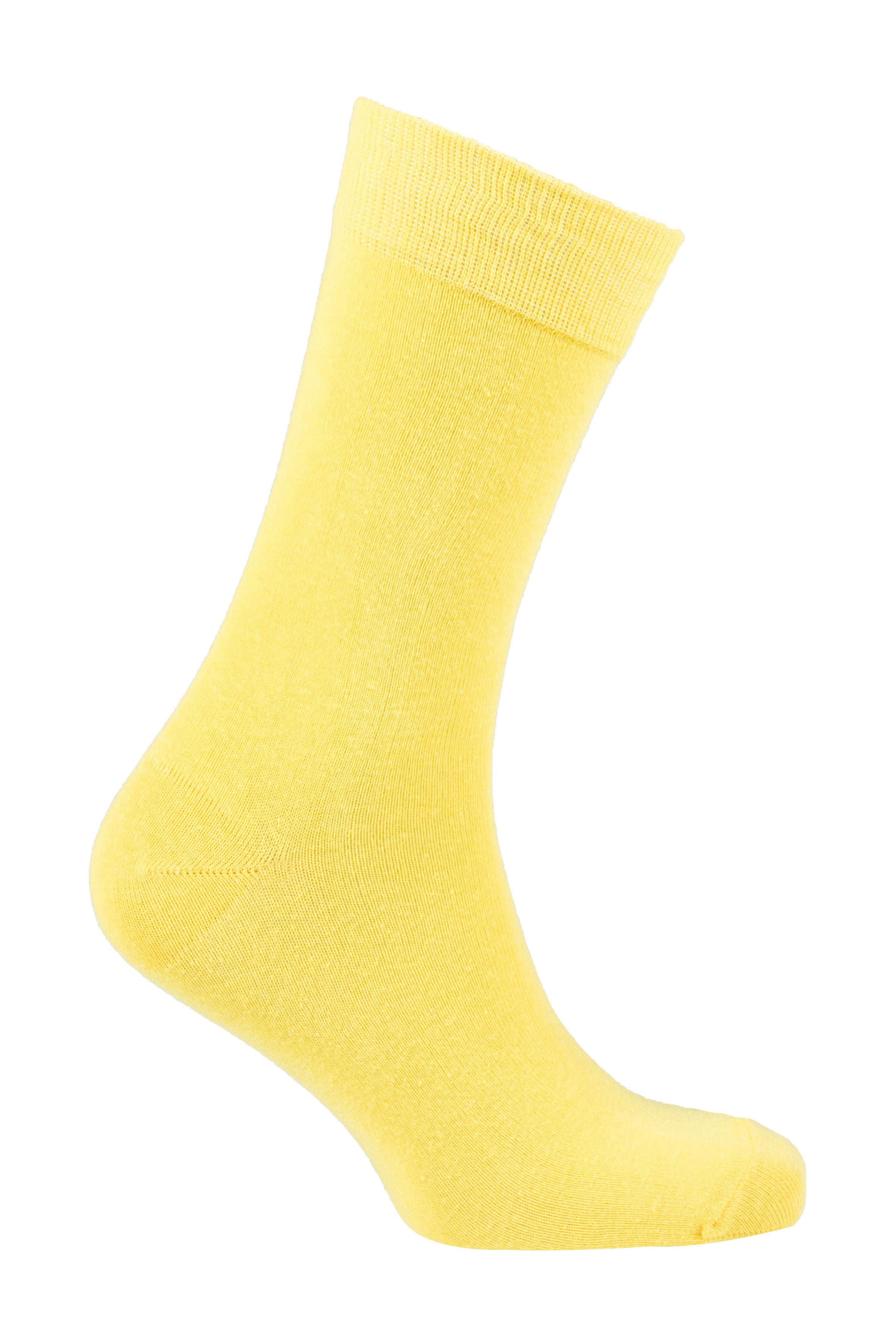 Solid Yellow Socks - Walmart.com