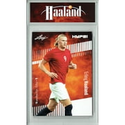 Certified Mint+ Erling Haaland 2023 Leaf HYPE! #118 Only 5000 Made! Rare Trading Card Manchester City