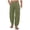 a-Green82, variant on FINALGANG Mens Solid Color Casual Elastic Waist Beach Pants Loose Fit Comfortable Lightweight Sweatpants With Side Pocket For Daily Wear Gray XXXL