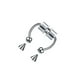 thumbnail image 1 of Anillo Magnético De Acero Inoxidable Para Tabique Nasal Falso, Anillos De Herradura, Anillos Falsos Para Nariz, Clip No Perforante, Anillos De Aro Para Nariz Noticed AP007230-02, 1 of 6