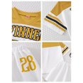 thumbnail image 3 of PureChapter Girls Clothing Sets Color Block Short Sleeve T-Shirt & Pleated Skirt 2 Piece Back to School Outfit for Kids 7-14, 3 of 7