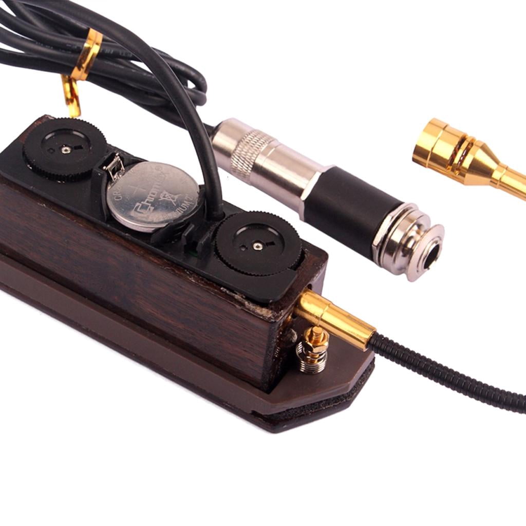 CEORPER 6-String Soundhole Guitar Pickup Acoustic Electric Transducer Kits for Guitars
