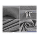 thumbnail image 2 of Almohada Para Embarazo Malubero Tipo J Lactancia Tela Súper Suave Gris, 2 of 5