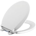 thumbnail image 2 of Kohler K-75758-96 Cachet Nightlight Q3 Quick-Close Round-Front Toilet Seat - Biscuit, 2 of 4