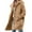Khaki, variant on Puffer Hooded Jackets Coats for Women 2025 Women's Casual Solid Color Tops Coats Long Sleeve Button Hooded Woolen Coat Jacket with Pocket Coffee 2X