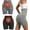 Black+gray, variant on 2025 Upgraded Version Pearl Moon Ion Shaping Shorts, Waist Micro Vibration Massage Shaping Shorts
