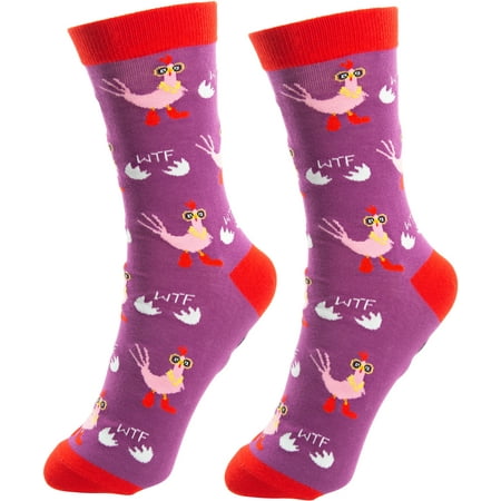 

Cluck Off - M/L Unisex Cotton Blend Sock