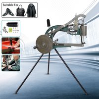 Cobbler Bags / Shoes Repair Machine Manual Shoe Making Hand Sewing Machine Equipment with Cotton Nylon Line + Tripod