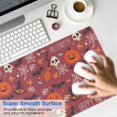 thumbnail image 4 of Long Mouse Pads for Desk,Happy Halloween Pattern Desk Mats on Top Of Desks, Desk Mouse Pad Extra Large with 3mm Non-Slip Base and Stitched Edge for Gaming,Office,Work,Home 31.5x15.7in, 4 of 5