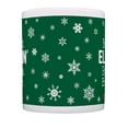 thumbnail image 3 of ThisWear Papa Christmas Presents Best Elfin Papa Ever Dads Christmas 11 ounce 2 Pack Coffee Mugs Green, 3 of 4