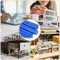thumbnail image 7 of Uxcell Plastic Rods ABS Styrene Round Stick Round Solid Bar DIY Model for DIY Toys Building Making Architectural Model Making Blue 7/25" x 16", 7 of 7