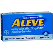 Aleve Tablets 50 ea (Pack of 4)
