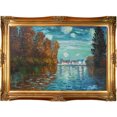 thumbnail image 1 of Tori Home Autumn at Argenteuil by Claude Monet Framed painting, 1 of 5
