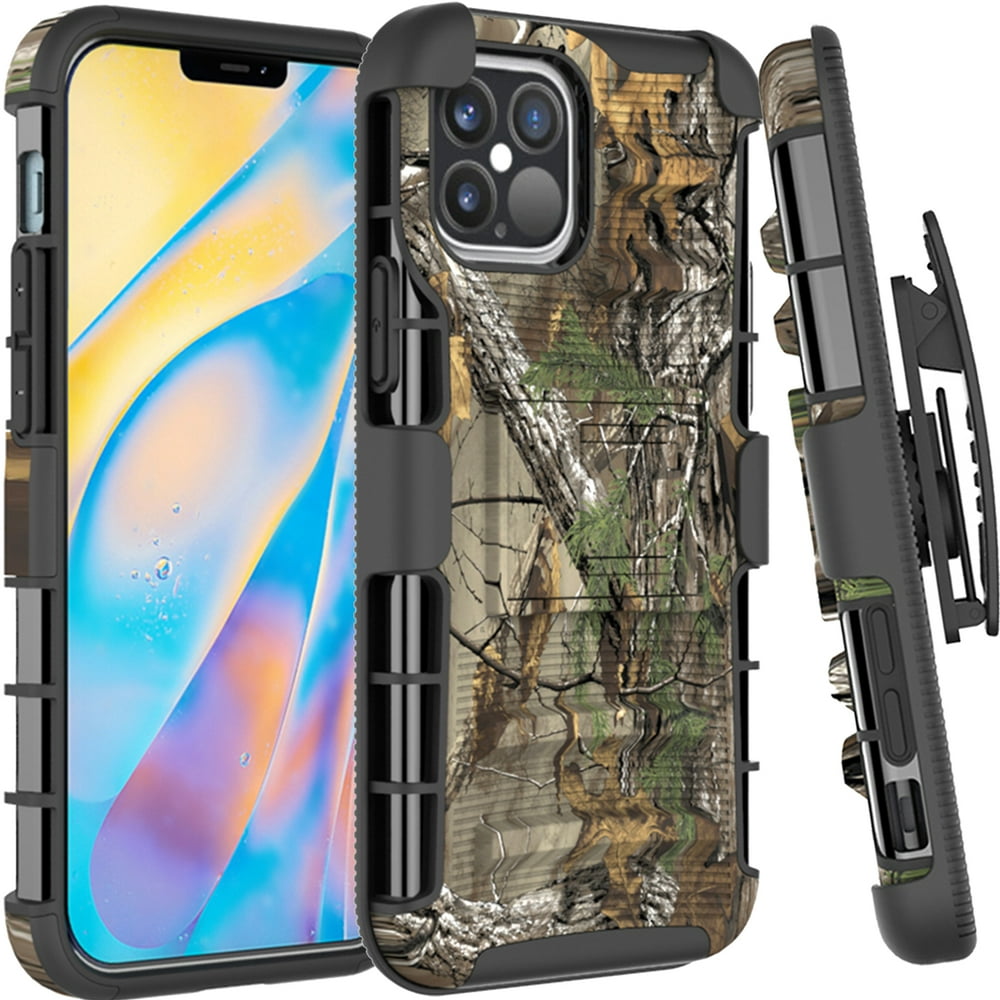 CoverON Apple iPhone 12 Holster Case / iPhone 12 Pro Case (6.1"), Heavy